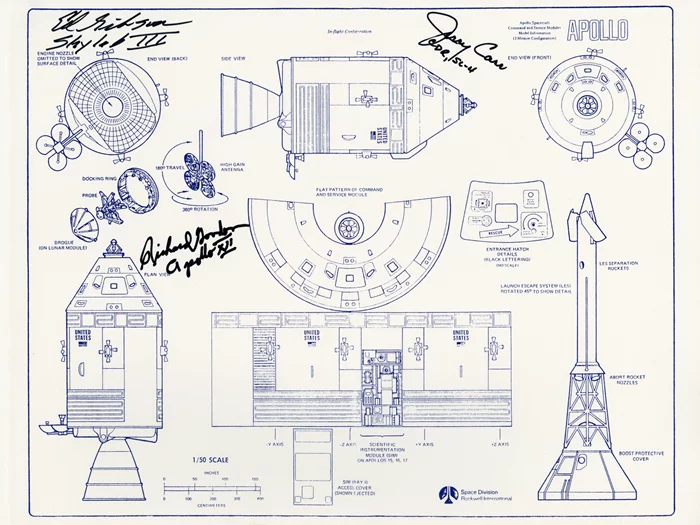Astronauts autograph