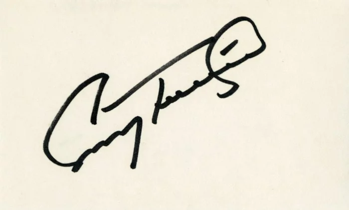 Conway Twitty autograph