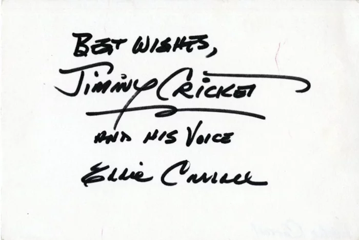 Eddie Carroll autograph