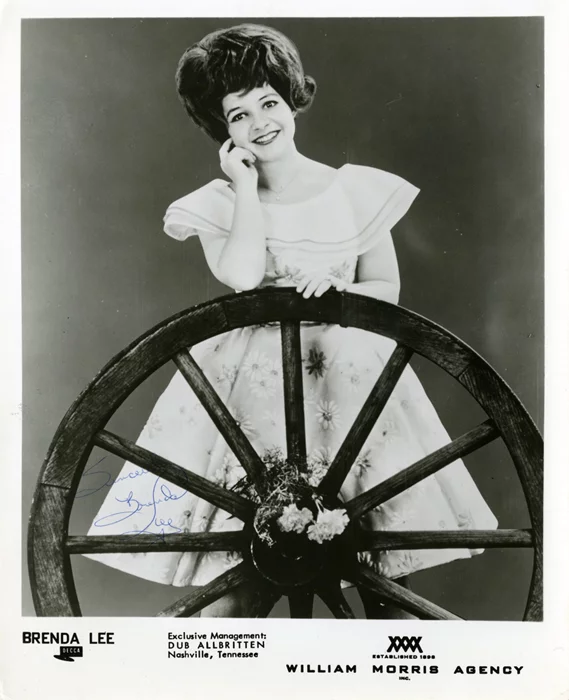 Brenda Lee autograph