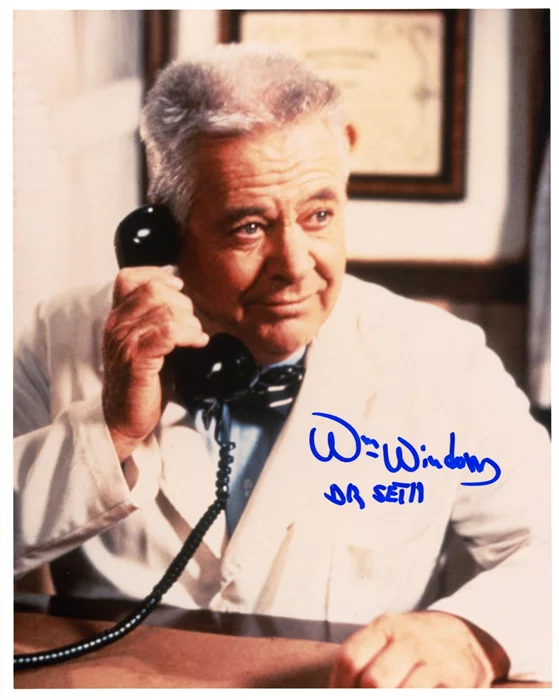 William Windom autograph