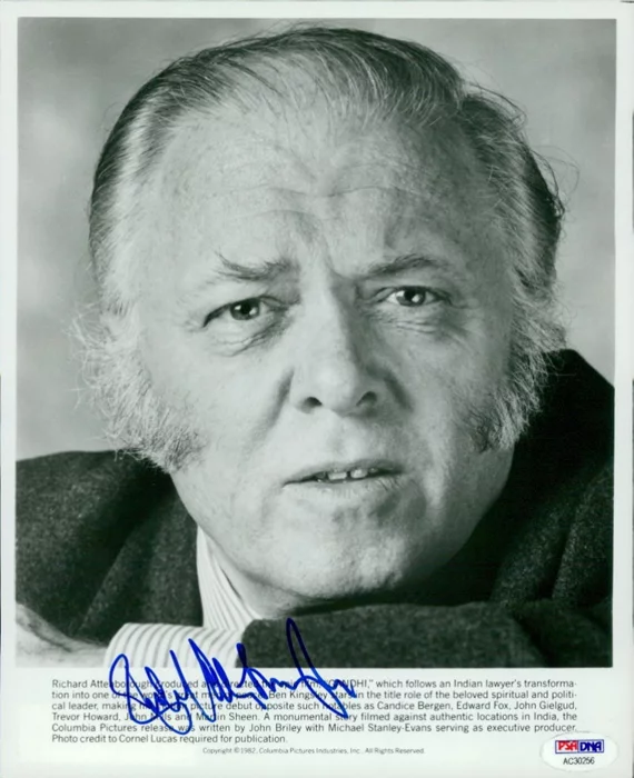 Richard Attenborough autograph