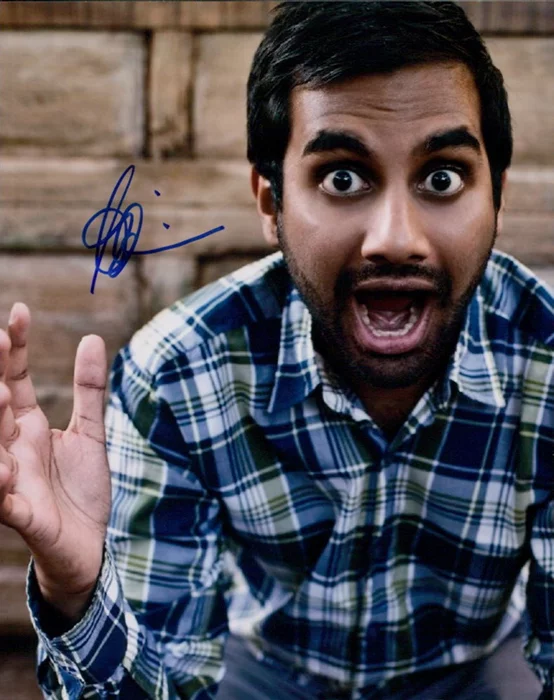Aziz Ansari autograph