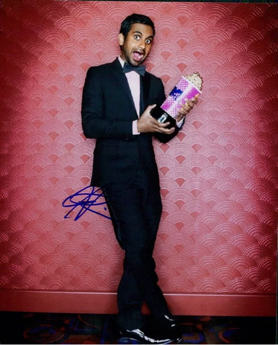 Aziz Ansari autograph