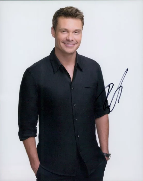 Ryan Seacrest autograph