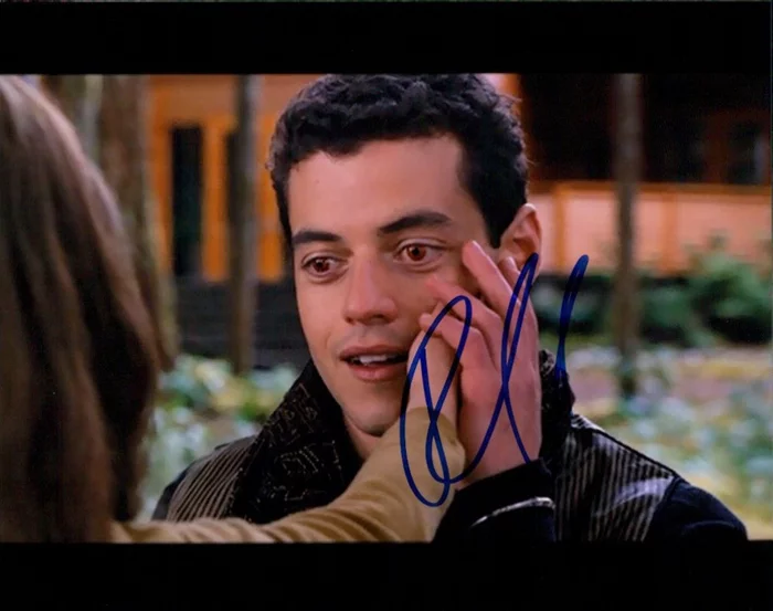 Rami Malek autograph