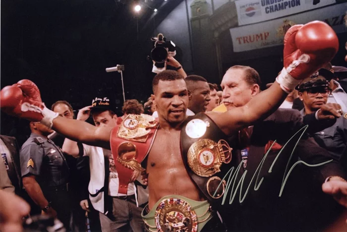Mike Tyson autograph
