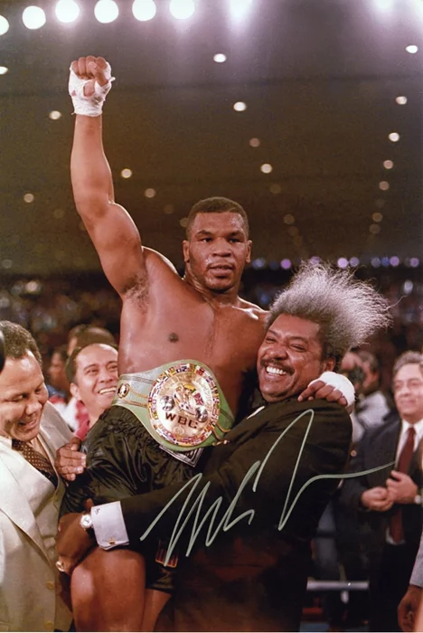 Mike Tyson autograph