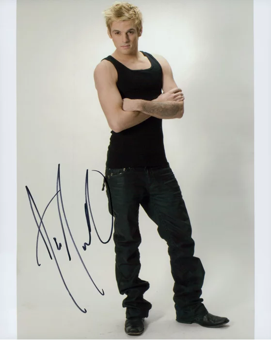 Aaron Carter autograph
