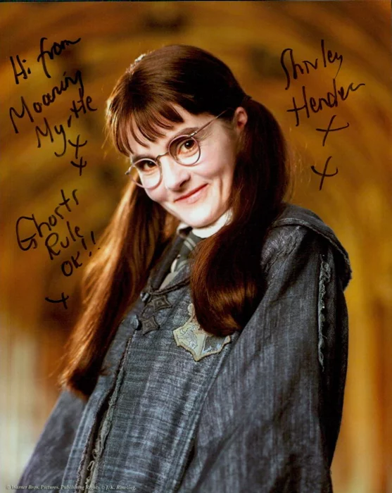 Shirley Henderson autograph