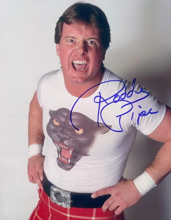 Rowdy Roddy Piper autograph