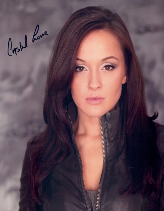 Crystal Lowe autograph