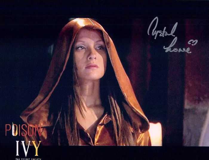 Crystal Lowe autograph
