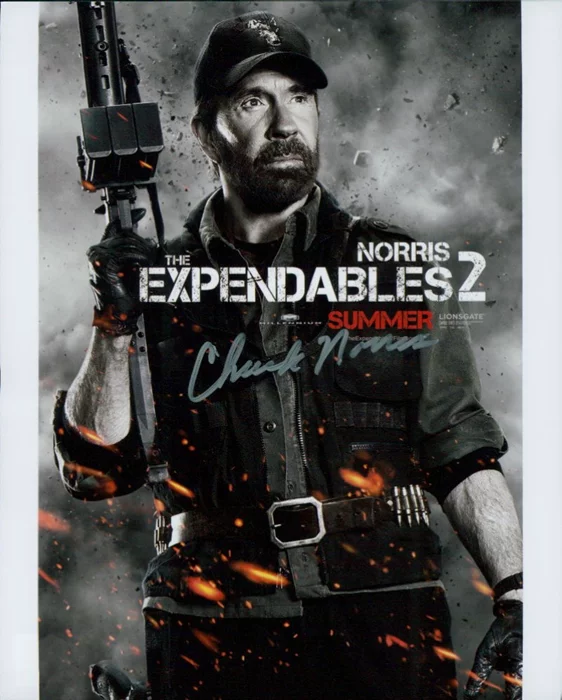 Chuck Norris autograph