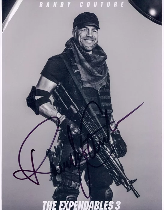 Randy Couture autograph