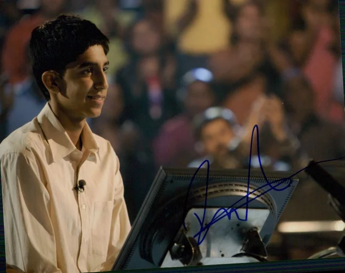 Dev Patel autograph