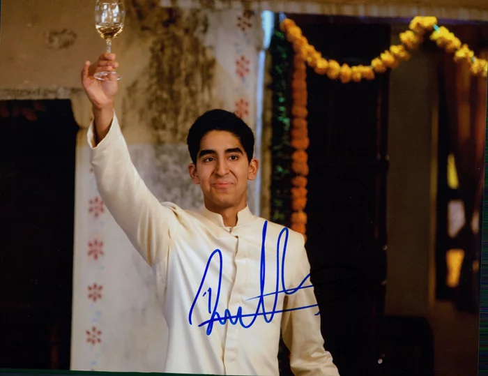 Dev Patel autograph