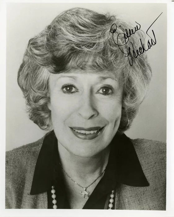 Eileen Heckart autograph