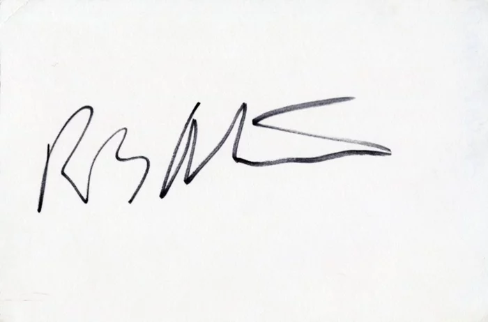 Robert Altman autograph