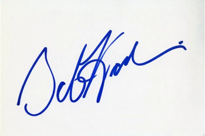 Bob Hoskins autograph