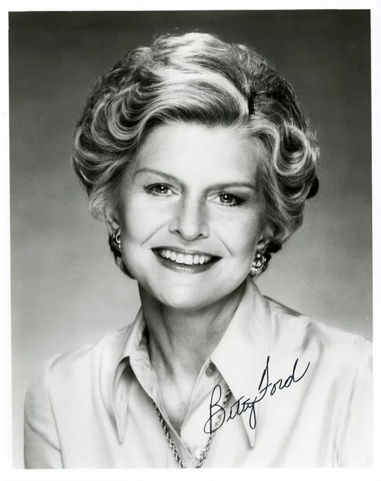 Betty Ford autograph