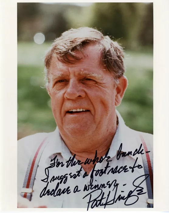 Pat Hingle autograph