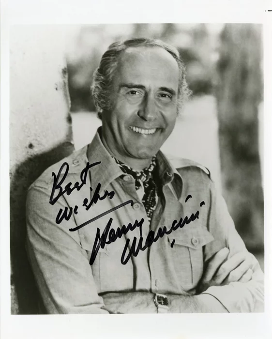 Henry Mancini autograph