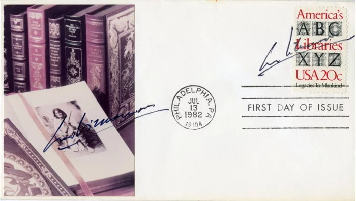 Georges Simenon autograph