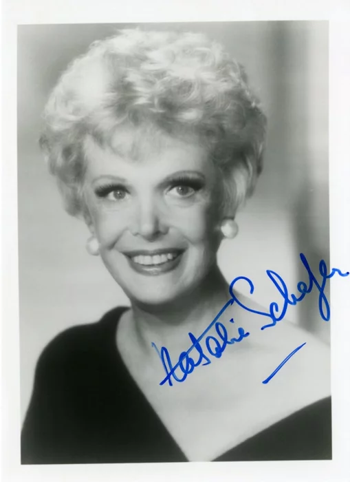Natalie Schafer autograph