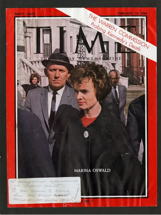 Marina Oswald autograph