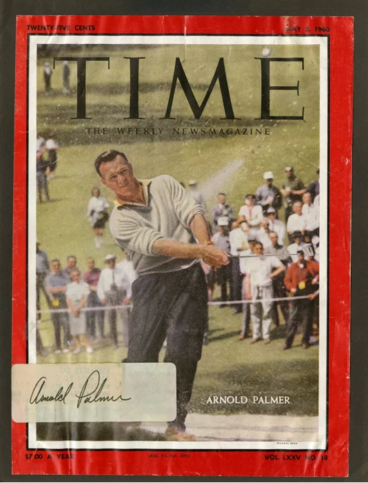 Arnold Palmer autograph