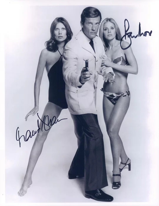 The Man With the Golden Gun autograph