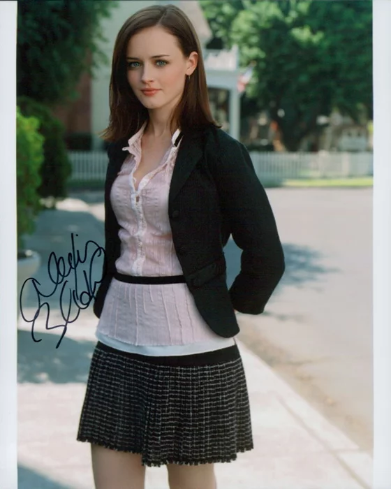 Alexis Bledel autograph