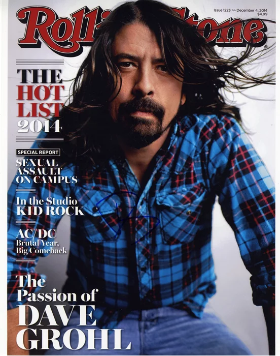 Dave Grohl autograph