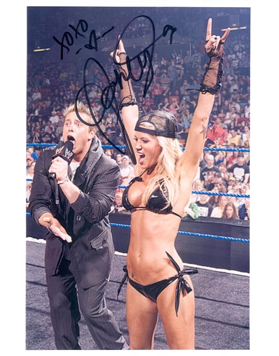 Ashley Massaro autograph