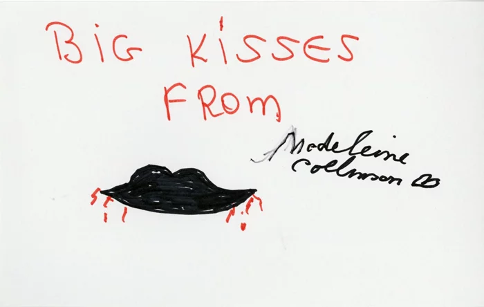 Madeleine Collinson autograph