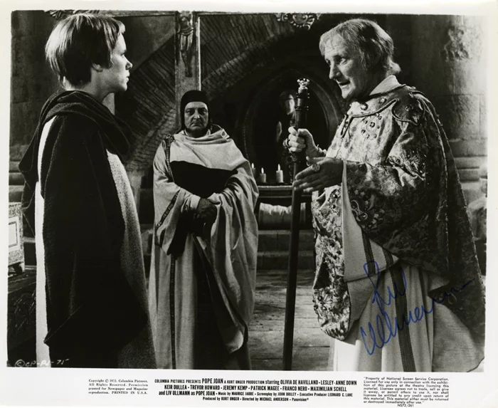 Liv Ullmann autograph