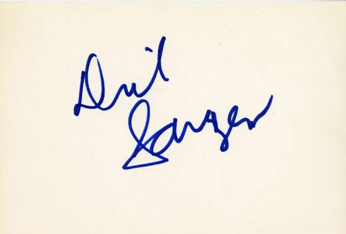 Dick Sargent autograph