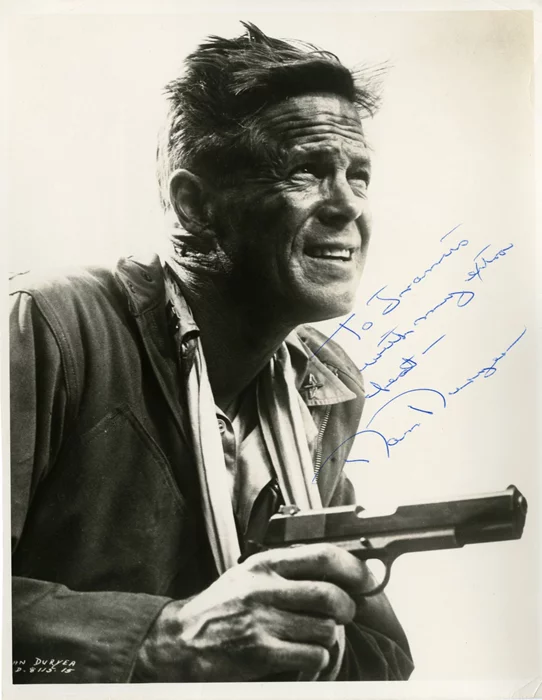 Dan Duryea autograph