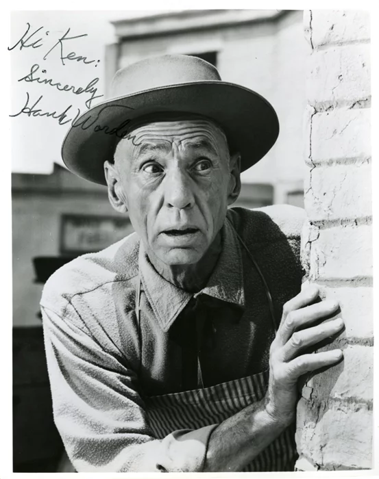 Hank Worden autograph