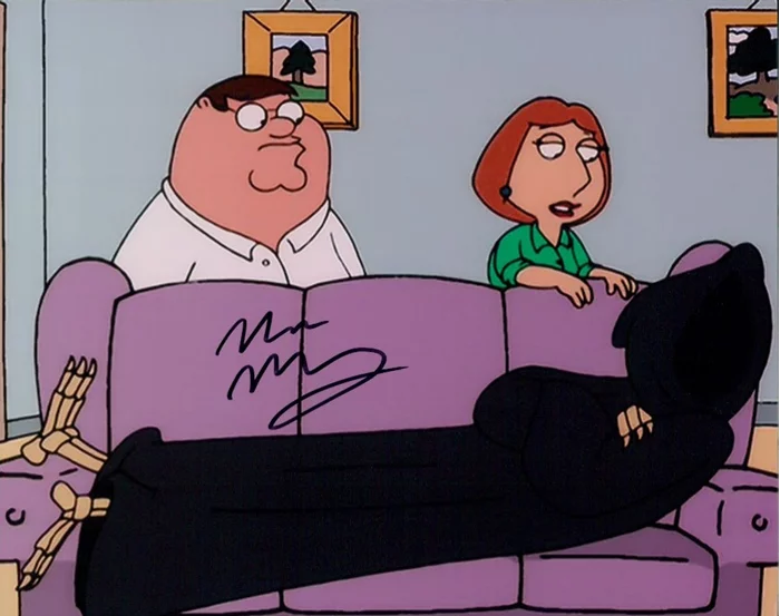 Norm MacDonald autograph