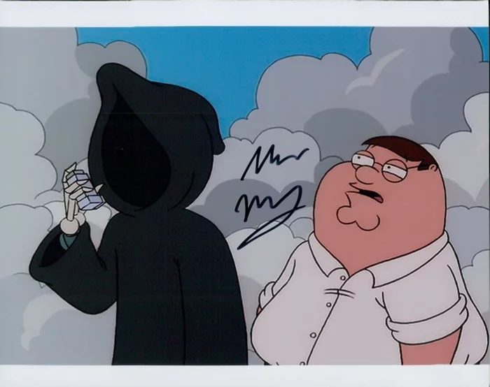 Norm MacDonald autograph