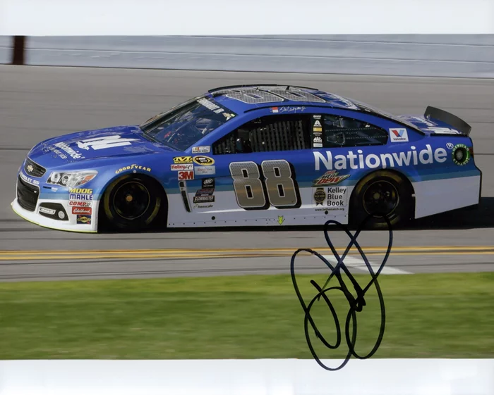 Dale Jr. Earnhardt autograph