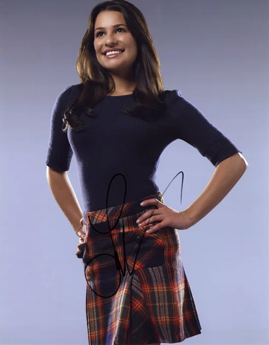 Lea Michele autograph