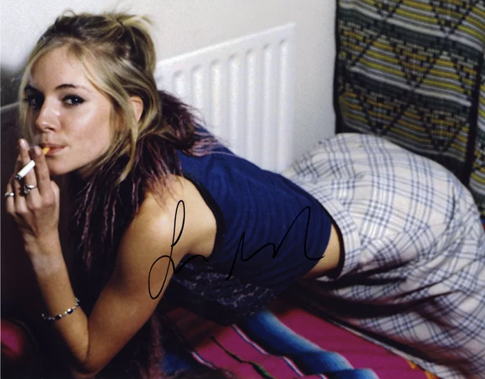 Sienna Miller autograph