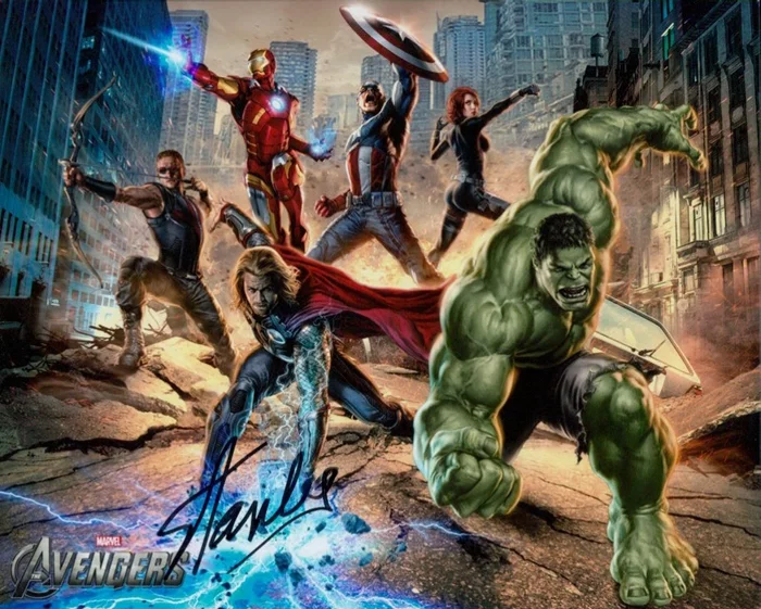 Stan Lee autograph