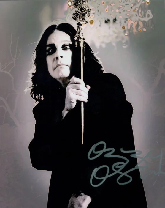 Ozzy Osbourne autograph