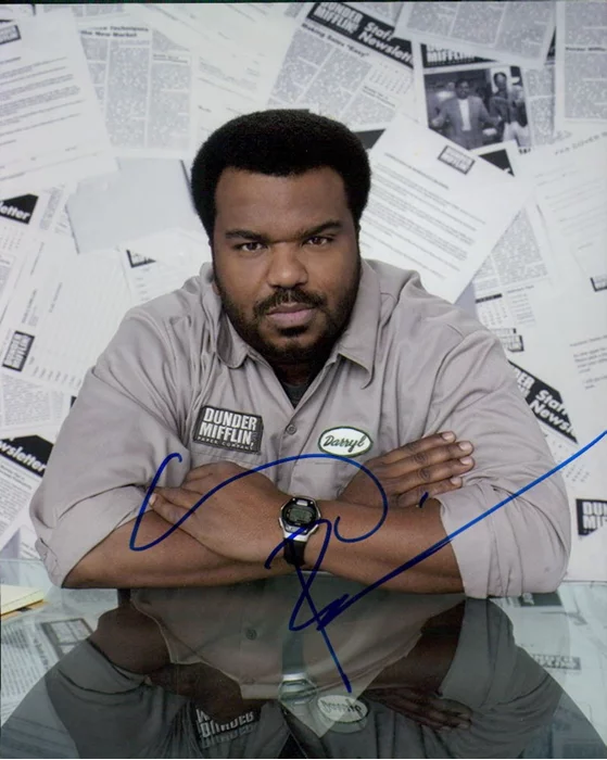 Craig Robinson autograph