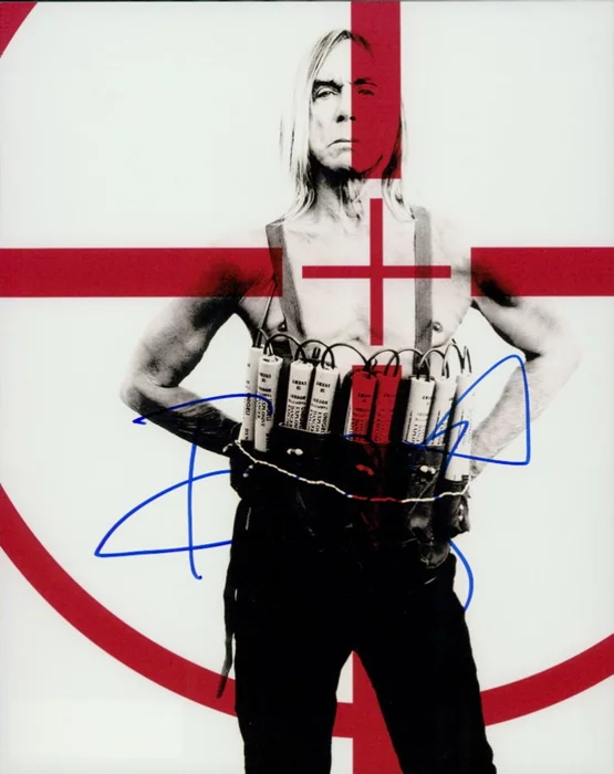 Iggy Pop autograph