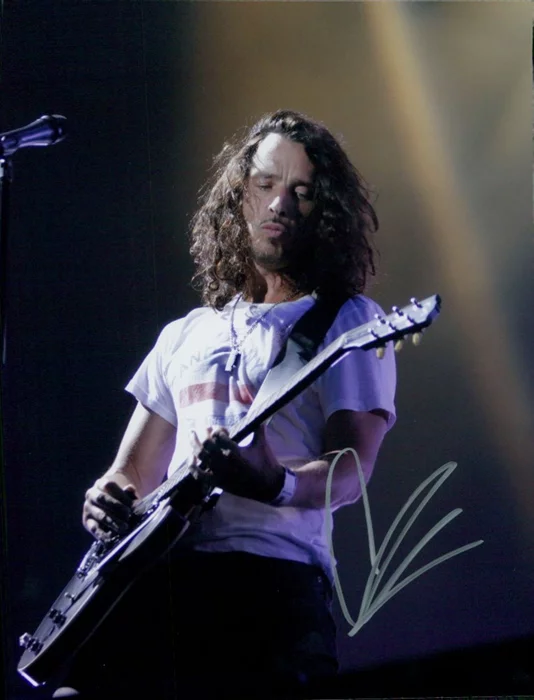 Chris Cornell autograph